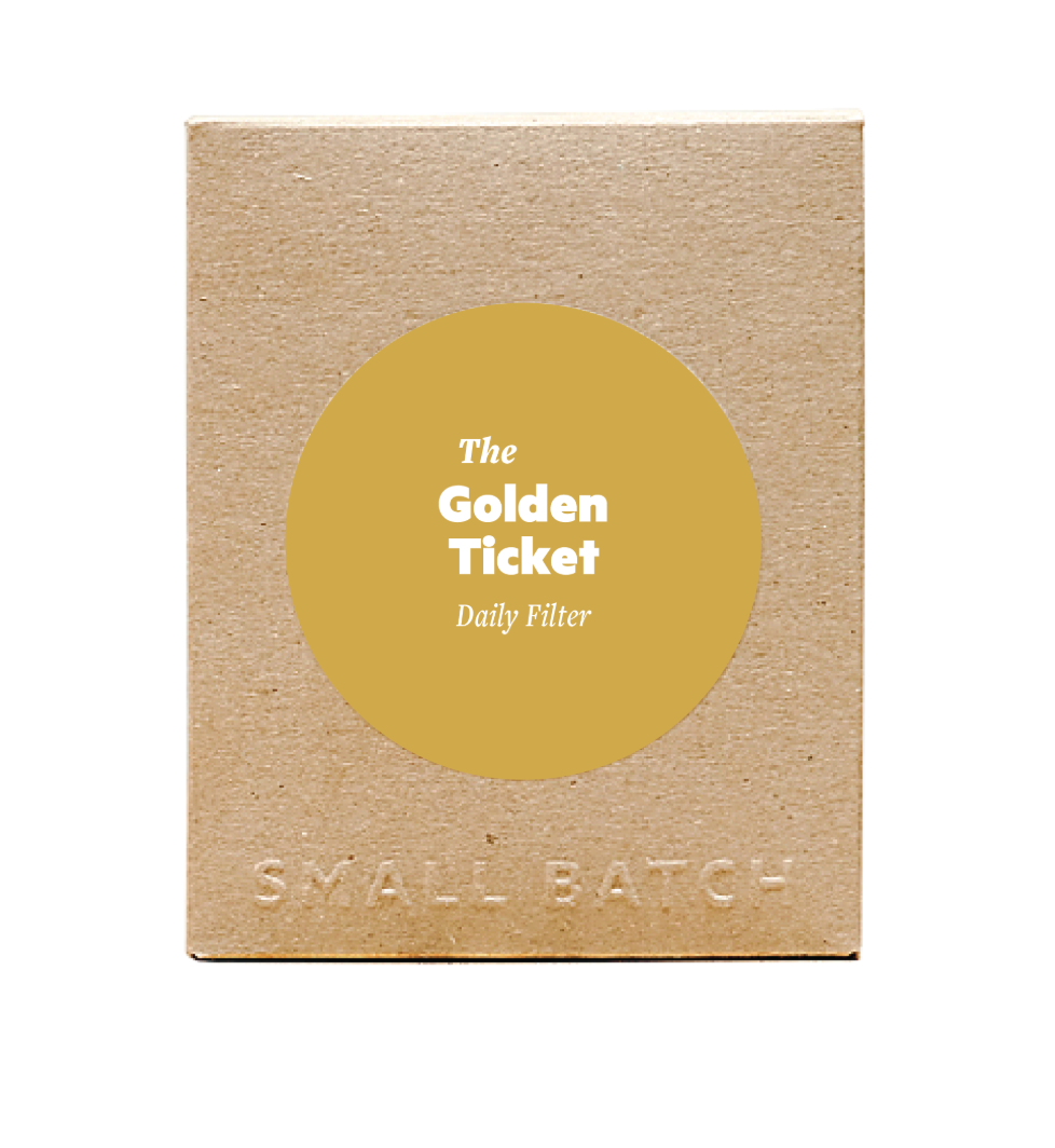 Small Batch Golden Ticket Filter 250g