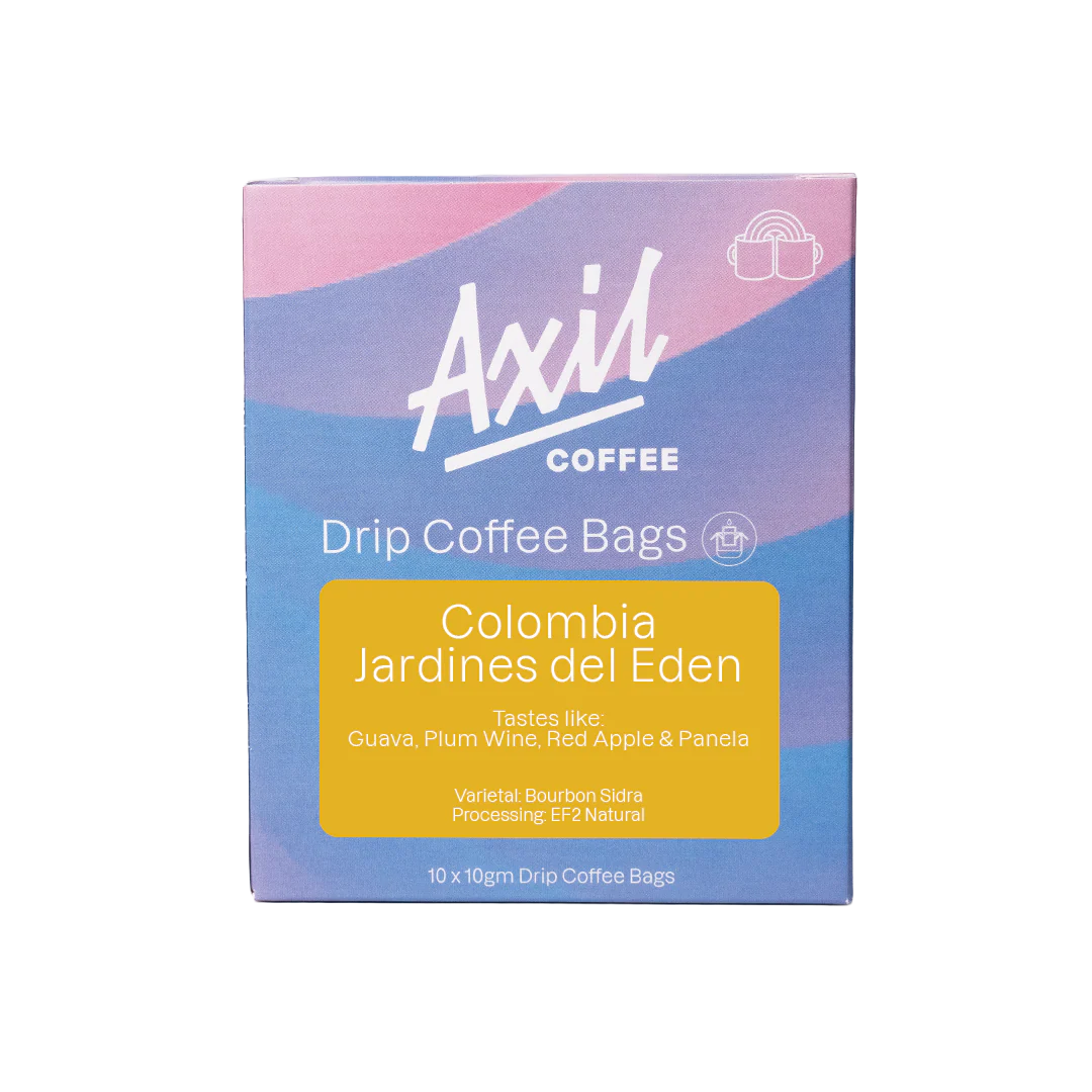 Axil Coffee Colombia Drip Bags - Jardines del Eden