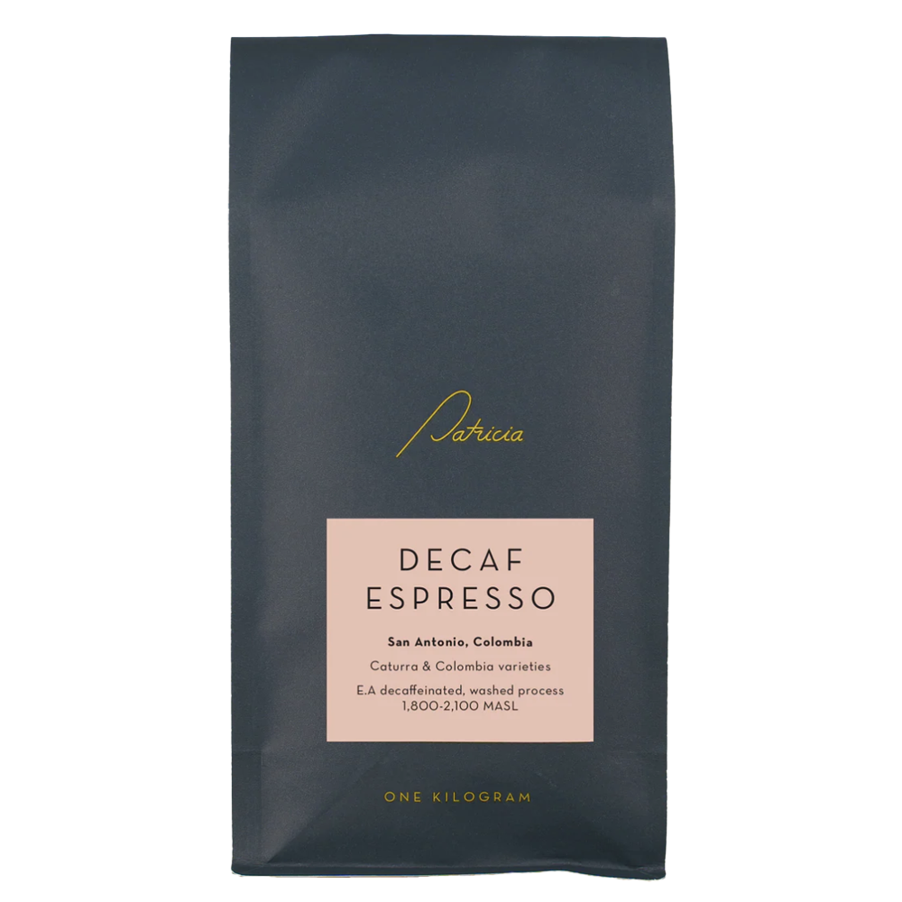 PATRICIA Coffee Colombia Decaf Espresso - San Antonio