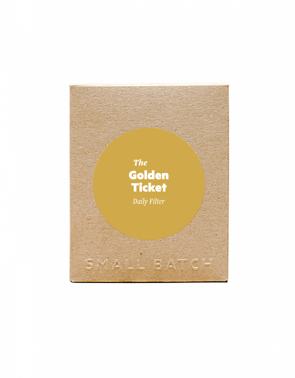 Small Batch Golden Ticket Filter 250g