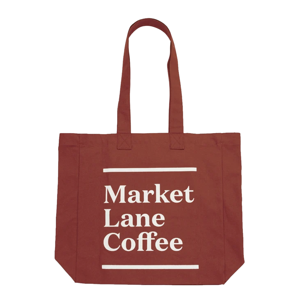 Market Lane Tote Bag - Burgundy
