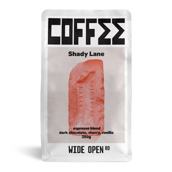 Wide Open Road Shady Lane Espresso 250g