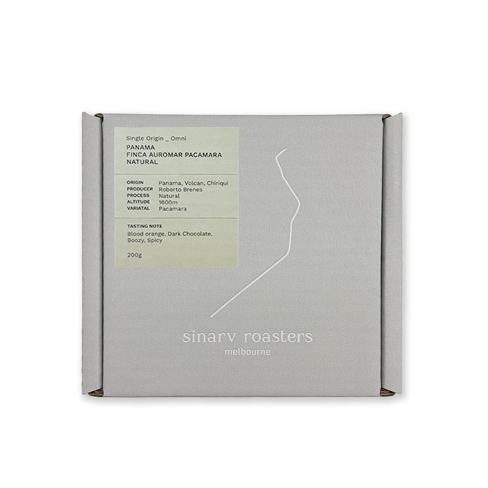 Sinarv roasters - Single Origin _ Omni PANAMA FINCA AUROMAR PACAMARA NATURAL 200g
