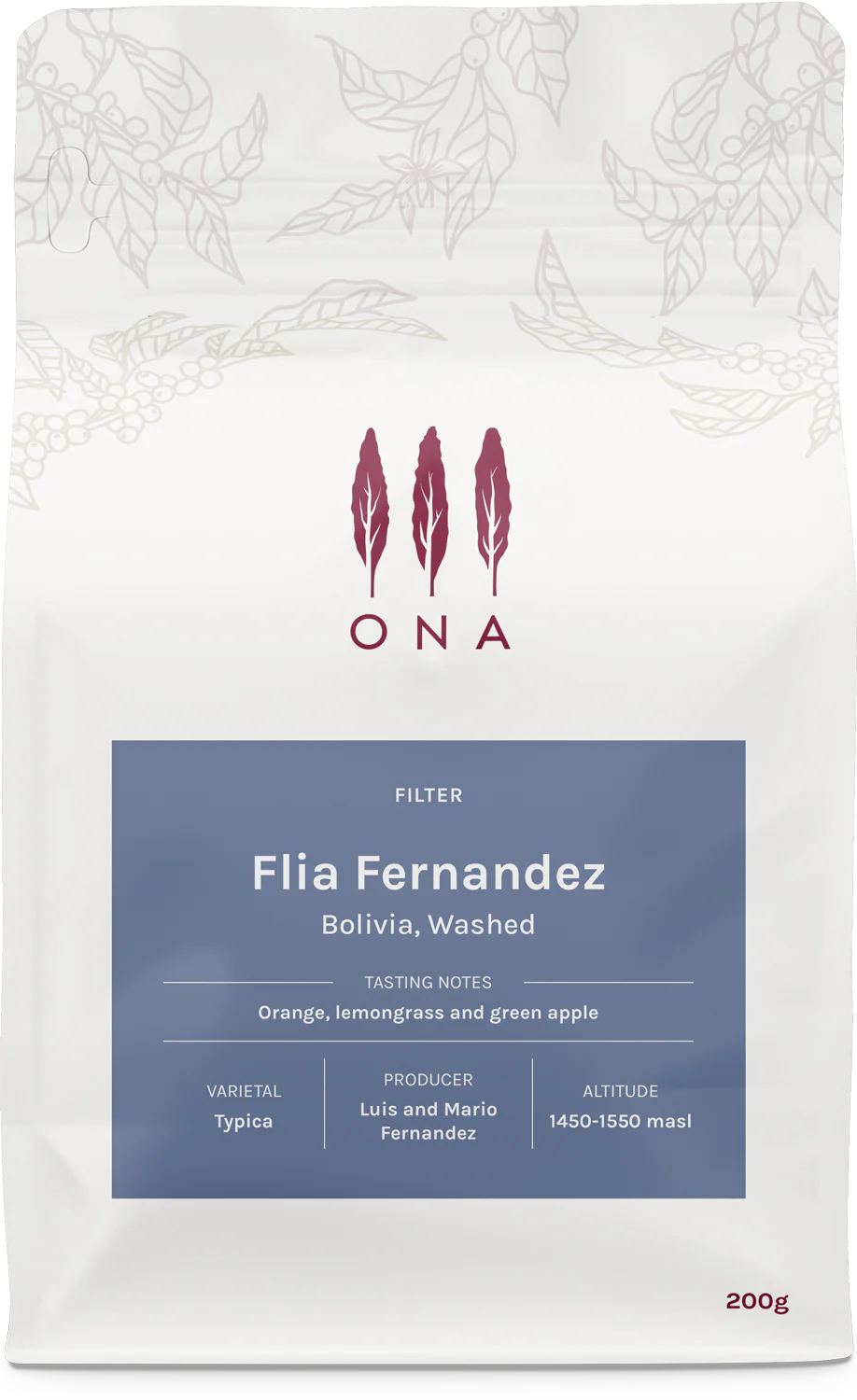 Flia Fernandez, Bolivia, Washed Filter